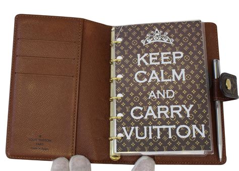 LOUIS VUITTON AGENDA COMPARISON .